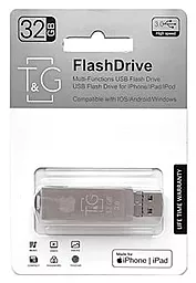Флешка T&G 004 Metal Series 32GB USB 3.0 Lightning (TG004IOS-32G3) - миниатюра 2