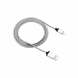 Кабель Canyon USB-A - Lightning 12w 2.4a 1м cable Dark/Grey (CNS-MFIC3DG)