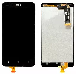 Дисплей HTC One SC (T528d) с тачскрином, Black - фото Дисплей HTC One SC (T528d) с тачскрином, Black