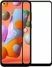 Защитное стекло PowerPlant Full Screen Samsung M115 Galaxy M11  Black (GL608683)