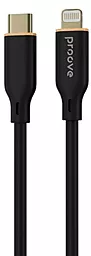 Кабель Proove Jelly Silicone USB Type-C - Lightning 27w 3a 1м PD сable Black (CCJS27002101) - фото Кабель Proove Jelly Silicone USB Type-C - Lightning 27w 3a 1м PD сable Black (CCJS27002101)