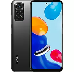 Смартфон Xiaomi Redmi Note 11 4/128GB (без NFC) Graphite Gray - фото Смартфон Xiaomi Redmi Note 11 4/128GB (без NFC) Graphite Gray