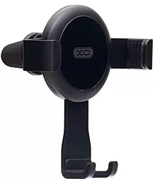Держатель с автозажимом XO C31 Gravity Black - фото Держатель с автозажимом XO C31 Gravity Black