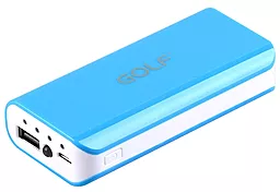 Повербанк GOLF GF-802 5200mah Blue - фото Повербанк GOLF GF-802 5200mah Blue