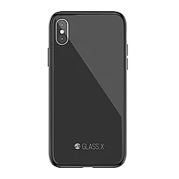 Чехол SwitchEasy Glass X Case For iPhone X, iPhone XS Black (GS-103-44-166-11)