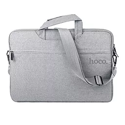 Сумка для ноутбука Hoco GT1 (14") Grey - фото Сумка для ноутбука Hoco GT1 (14") Grey