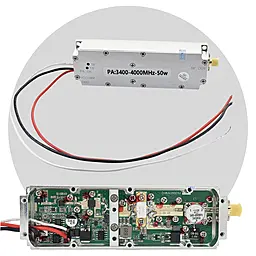 Модуль помех 3400-4000 MHz, Gan 50W, 47 dBm, SMA, (VCO-генератор) - фото Модуль помех 3400-4000 MHz, Gan 50W, 47 dBm, SMA, (VCO-генератор)