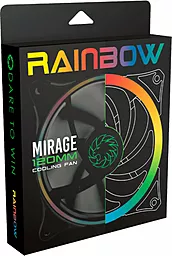 Система охлаждения GAMEMAX Rainbow Mirage (FN-12RAINBOW-N) - миниатюра 9