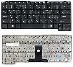 Клавіатура для ноутбуку Fujitsu LifeBook L1010 чорна