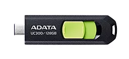 Флешка ADATA 128 GB UC300 Type-C 3.2 (ACHO-UC300-128G-RBK/GN) black/green