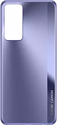 Задняя крышка корпуса Tecno Camon 18P Iris Purple - фото Задняя крышка корпуса Tecno Camon 18P Iris Purple