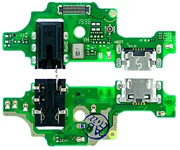 Нижняя плата Infinix S5 (X652) / S5 Lite (X652B, X652C) с разъемом зарядки, наушников, микрофоном