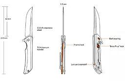 Нож Ruike M121-TZ - миниатюра 4