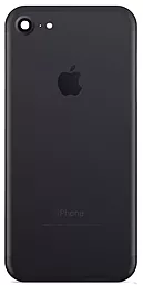 Задняя крышка корпуса Apple iPhone 7 со стеклом камеры Black - фото Задняя крышка корпуса Apple iPhone 7 со стеклом камеры Black