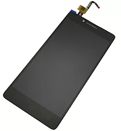 Дисплей Lenovo A6010 з тачскріном, оригінал, Black - мініатюра 2