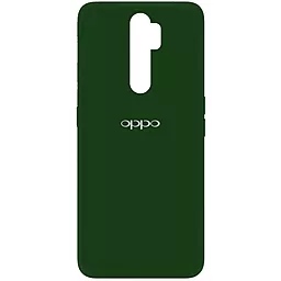 Чохол Epik Silicone Cover My Color Full Protective (A) Oppo A5 2020 Dark green