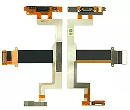 Шлейф HTC EVO Shift 4G міжплатний з динаміком і компонентами