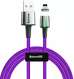 Кабель USB Baseus Zinc Magnetic Lightning Cable Purple (CALXC-A05)