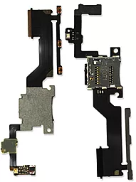 Шлейф HTC One M9 Plus з роз'ємом карти пам'яті кнопка включення и регулювання гучності Original
