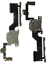 Шлейф HTC One M9 Plus з роз'ємом карти пам'яті кнопка включення и регулювання гучності Original - фото Шлейф HTC One M9 Plus з роз'ємом карти пам'яті кнопка включення и регулювання гучності Original