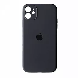 Чехол Silicone Case Full Camera for Apple iPhone 11 Pebble