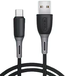 Кабель Ridea RC-M123 Spring USB-A - Type-C 15w 3a 1м cable Black - фото Кабель Ridea RC-M123 Spring USB-A - Type-C 15w 3a 1м cable Black