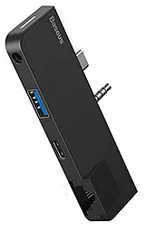 USB Type-C хаб (концентратор) Baseus Surface Go Black (CAHUB-FT01)