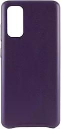 Чохол 1TOUCH AHIMSA PU Leather Samsung G985 Galaxy S20 Plus Purple