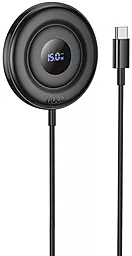 Беспроводное (индукционное) зарядное устройство Hoco CW61 15w wireless charger black - фото Беспроводное (индукционное) зарядное устройство Hoco CW61 15w wireless charger black
