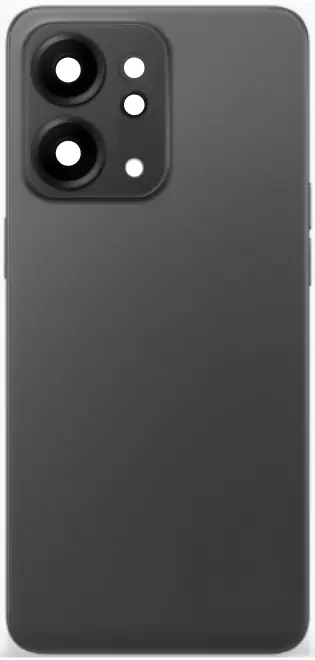 Задняя крышка корпуса Oppo Reno 14 со стеклом камеры Original Black - фото 1