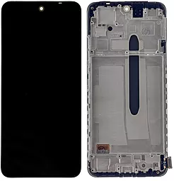 Дисплей Xiaomi Redmi Note 11S, Redmi Note 12S с тачскрином и рамкой (OLED), Black