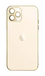 Задняя крышка корпуса Apple iPhone 13 Pro (small hole) Gold