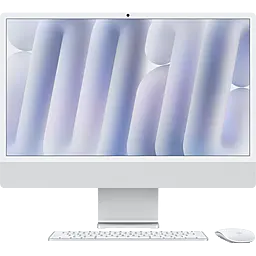 Моноблок Apple iMac 24 M4 Silver (MWUU3) - миниатюра 4 Моноблок Apple iMac 24 M4 Silver (MWUU3) - миниатюра 4