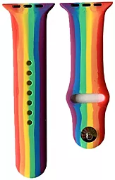 Ремінець Silicone Band S для Apple Watch 38mm/40mm/41mm Rainbow