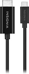 Відеокабель USB Type-C - HDMI v1.4 4k 30hz 1.8m black (NS-PCKCH6-C) Insignia