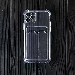Чехол 1TOUCH Card Case Safe Anti-Shock для Apple iPhone 11 Pro Max Clear - миниатюра 2