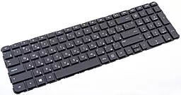 Клавіатура для ноутбуку HP Pavilion M6-1000 без рамки горизонтальний Enter чорна