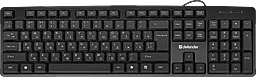 Клавіатура Defender Next HB-440 USB (45440) Black