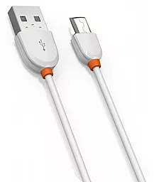 Кабель USB LDNio micro USB Cable White (LS11)