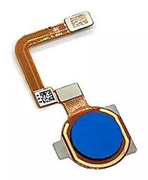 Шлейф Realme C12 со сканером отпечатка пальца Blue