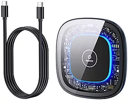 Беспроводное (индукционное) зарядное устройство Remax RP-W76 15w wireless charging Black - фото Беспроводное (индукционное) зарядное устройство Remax RP-W76 15w wireless charging Black
