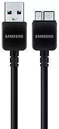Кабель USB Samsung N9000 Galaxy Note 3 (ET-DQ11Y1) Black