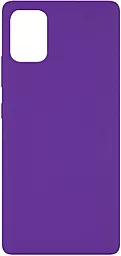 Чехол Epik Silicone Cover Full without Logo Xiaomi Mi 10 Lite Purple