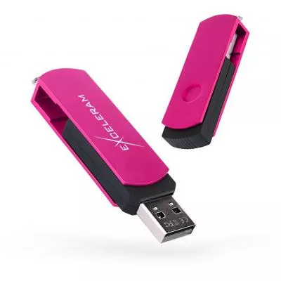 Флешка Exceleram 8GB P2 Series USB 2.0 (EXP2U2ROB08) Rose - фото 6