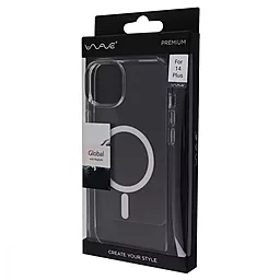 Чохол Wave Premium Global Case with MagSafe для Apple iPhone 14 Plus, iPhone 15 Plus Clear - мініатюра 2