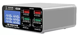 Зарядная станция MEGA-IDEA PQ687 87W PD+QC3.0 4xUSB-A + 2xUSB-C Ports - фото Зарядная станция MEGA-IDEA PQ687 87W PD+QC3.0 4xUSB-A + 2xUSB-C Ports