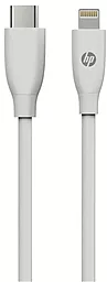 Кабель HP USB Type-C - Lightning 18w 3a 1м PD сable White - фото Кабель HP USB Type-C - Lightning 18w 3a 1м PD сable White