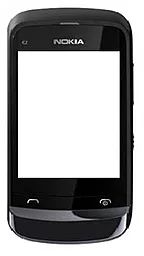 Корпус для Nokia C2-07 Black