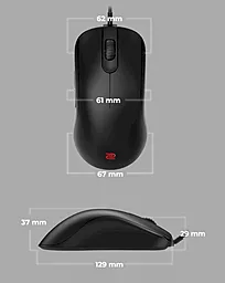 Комп'ютерна мишка Zowie FK1-C Black (9H.N3DBA.A2E) - мініатюра 7