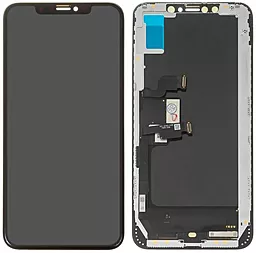 Дисплей Apple iPhone XS Max с тачскрином и рамкой, (TFT), Black